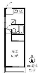 コーポ小林Ａ棟の物件間取画像